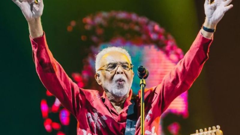 Gilberto Gil abre turnê de despedida “Tempo Rei” com show inesquecível em Salvador