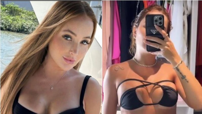 Any Awuada, suposta amante de Neymar, ironiza método contraceptivo e compartilha rotina de gravidez