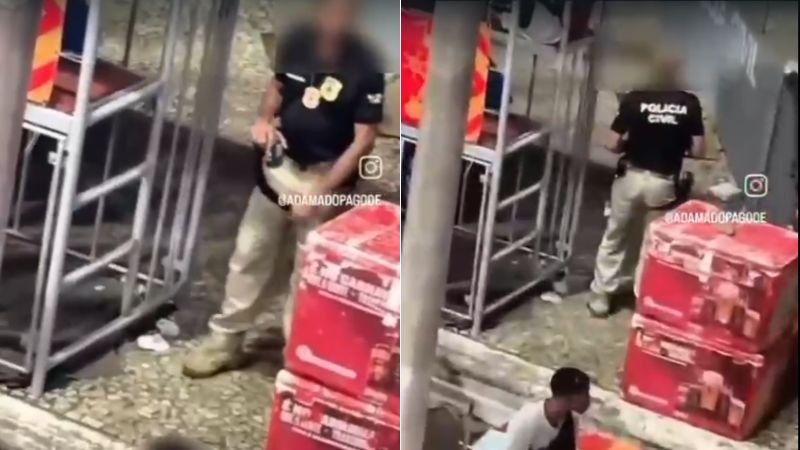 Policial civil é alvo de sindicância por dançar uniformizado durante o Carnaval de Salvador