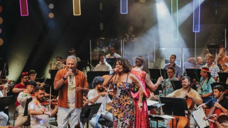 Banda Mel e OSBA celebram 40 anos da Axé Music em Trancoso