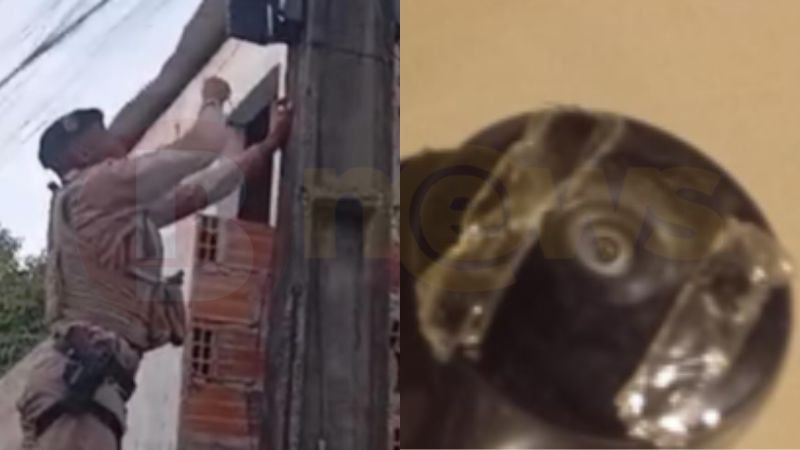 Polícia desmonta sistema de câmeras usado pelo tráfico de drogas em Lauro de Freitas