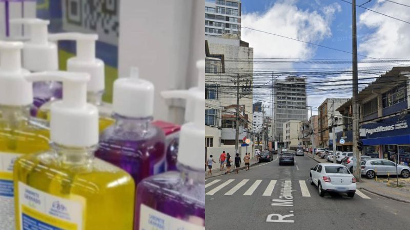 Dupla é presa após furtar farmácia no bairro da Barra, em Salvador