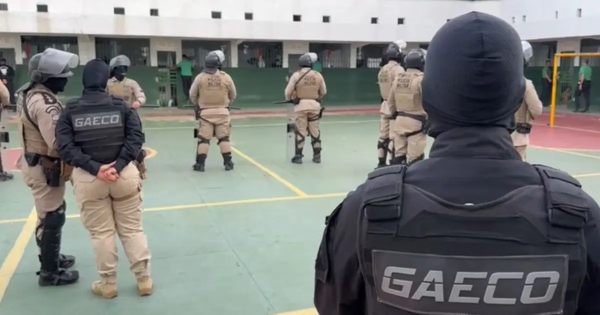 Operação Eclipse: líderes do tráfico são transferidos do Conjunto Penal de Juazeiro; confira