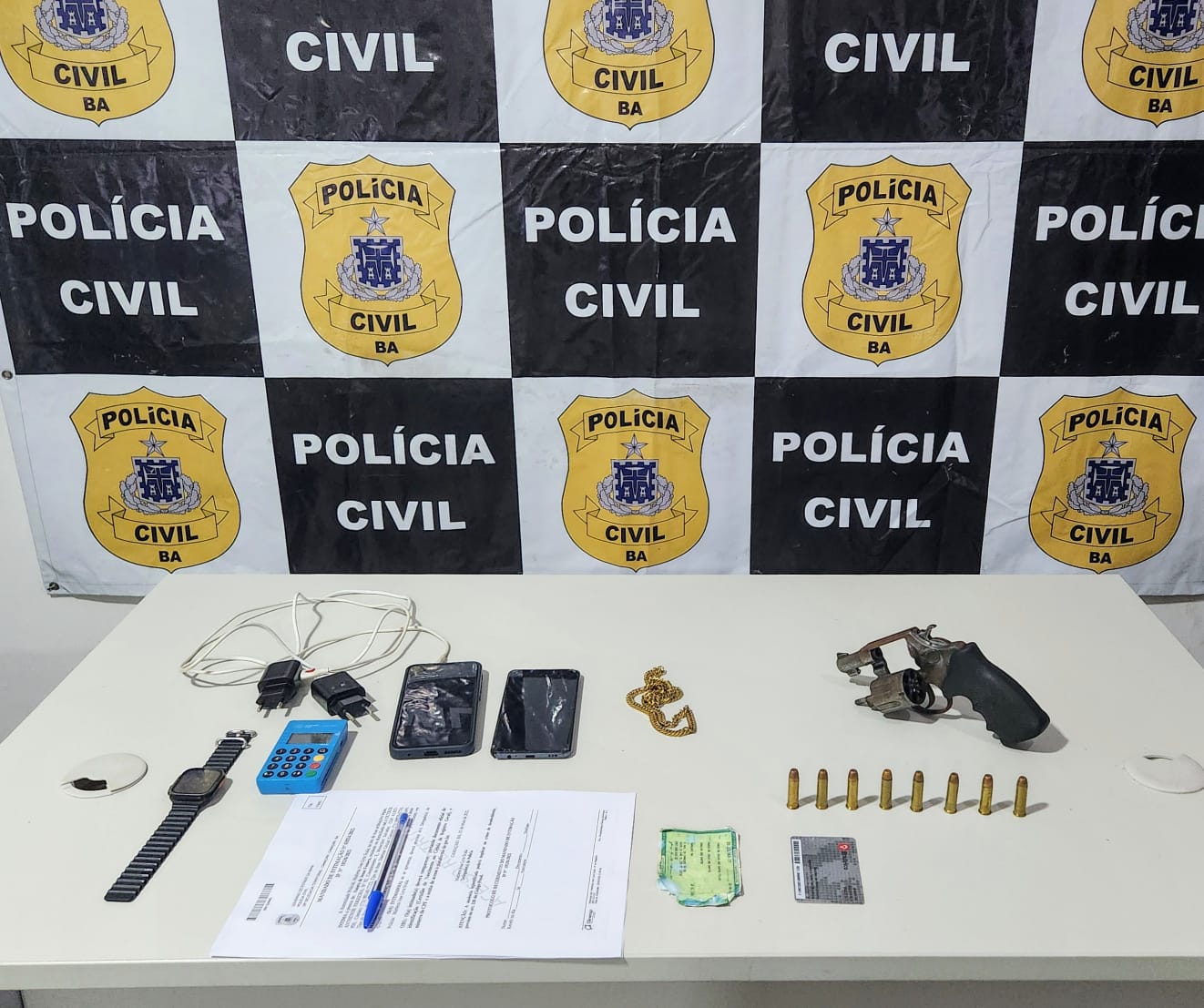 Polícia Civil prende suspeito de latrocínio em Camaçari