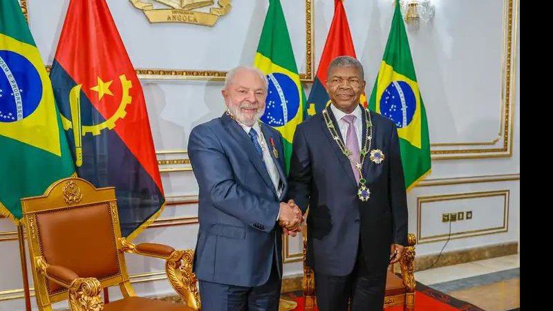 Lula recebe presidente de Angola em visita de Estado nesta sexta-feira (23)