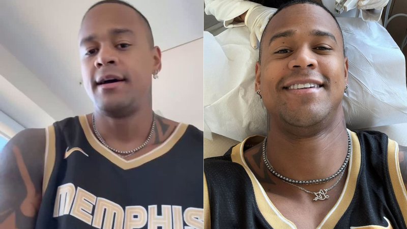 Leo Santana testa novo procedimento estético para corrigir detalhe que o incomoda; saiba onde