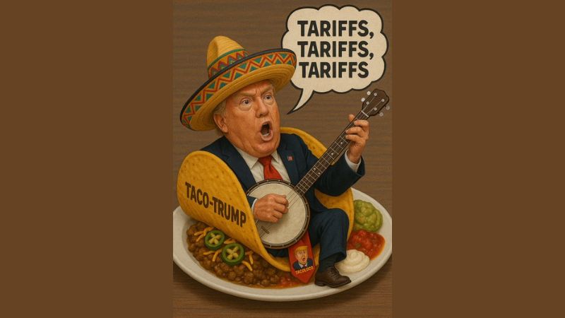 Expressão ‘TACO’ viraliza nos EUA e irrita Trump em meio ao tarifaço