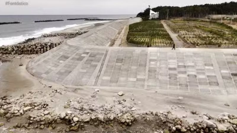 Japão constrói muralha antitsunami de 400 km para prevenir desastres
