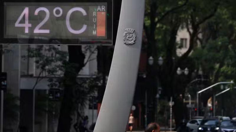 Ondas de calor no Brasil devem se tornar mais intensas e frequentes, aponta estudo