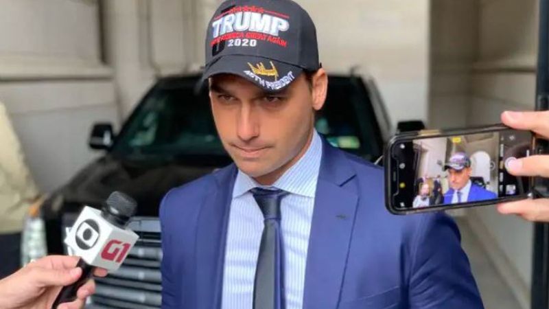 PGR pede abertura de inquérito contra Eduardo Bolsonaro por atuação nos EUA