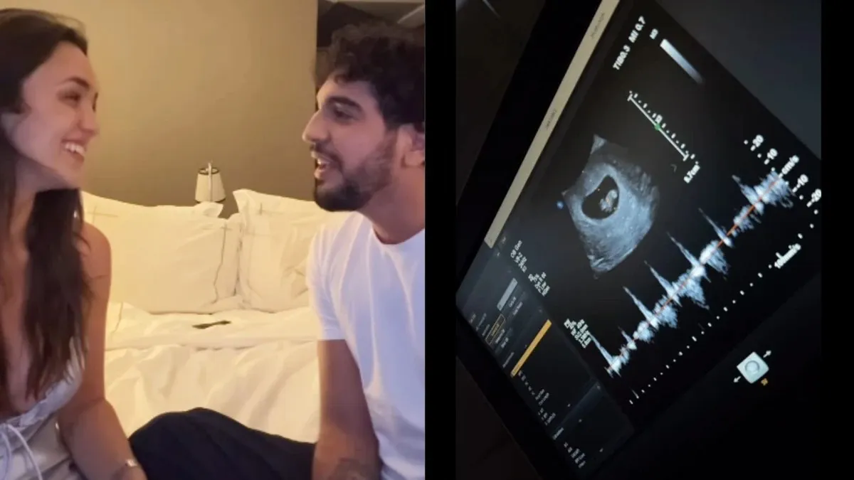 Nattan e Rafa Kalimann anunciam que estão à espera do primeiro filho: “Tem mais um coraçãozinho batendo aqui”