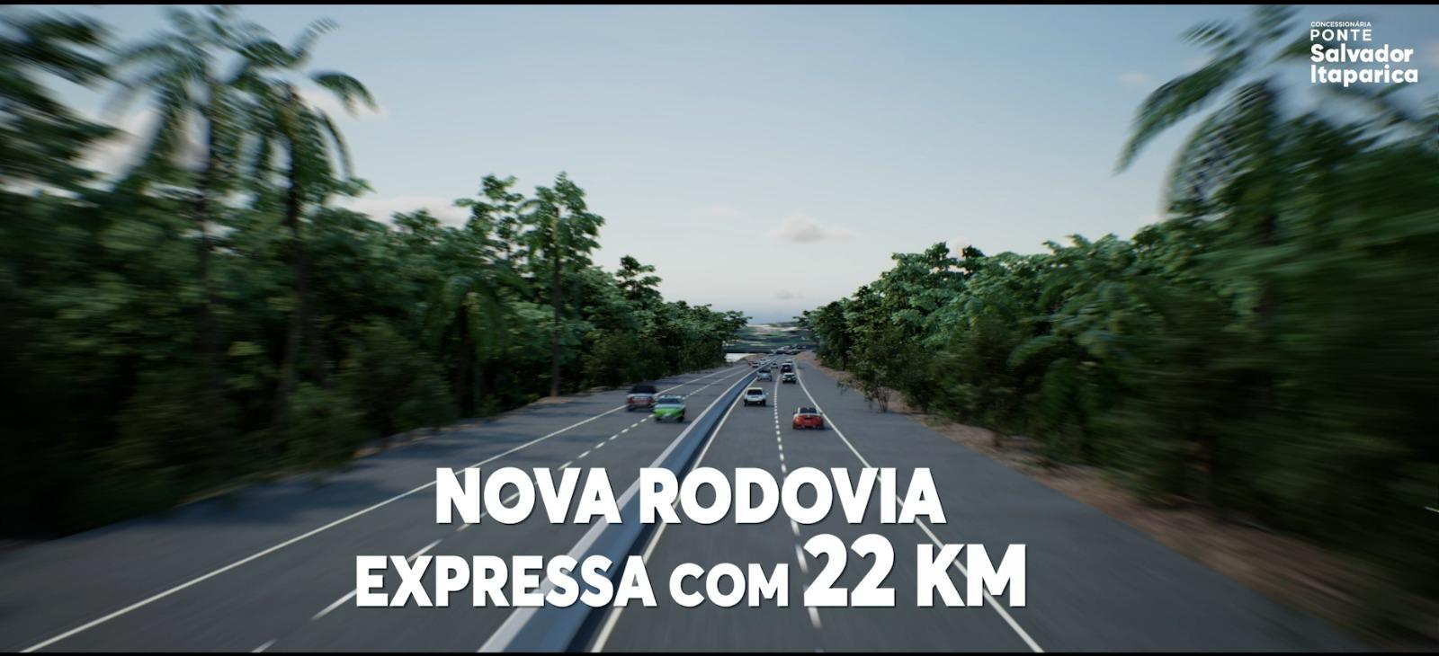 Vídeo inédito detalha projeto da Ponte Salvador-Itaparica e marca estreia da Concessionária nas redes sociais