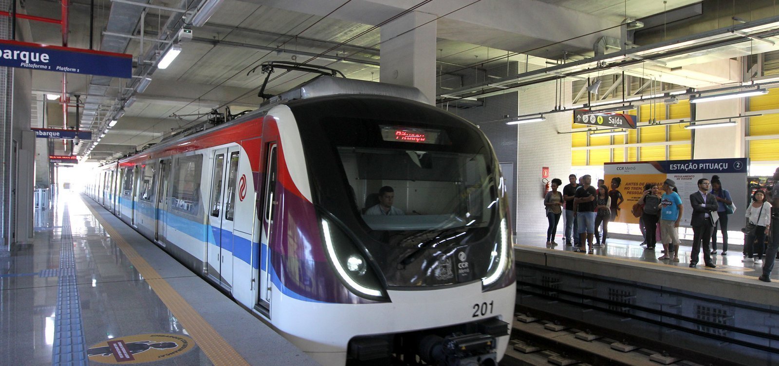 Metrô terá operação especial para facilitar acesso de torcedores ao Barradão