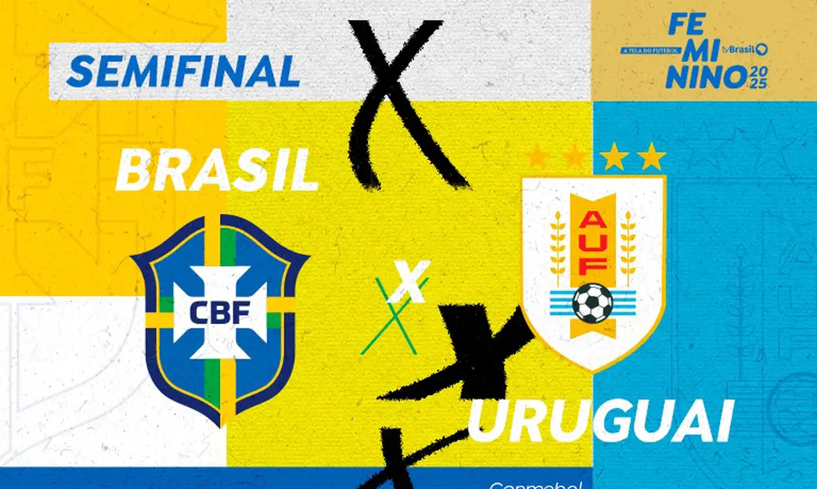 TV Brasil transmite ao vivo Brasil x Uruguai pela semifinal da Copa América Feminina