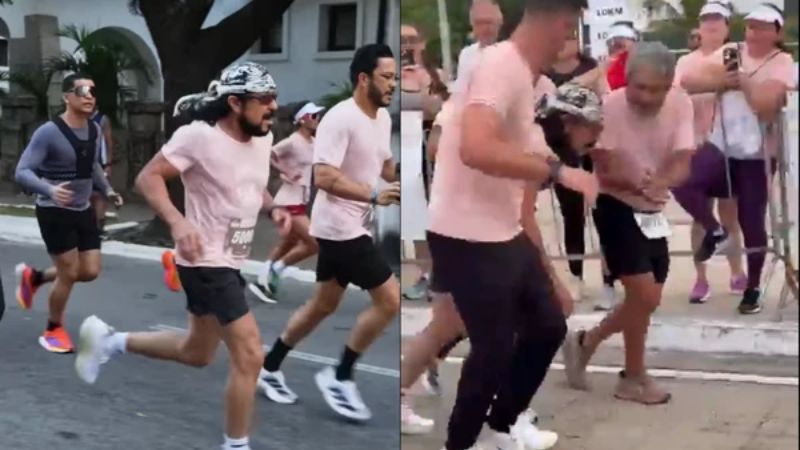 Bell Marques passa mal durante corrida em Fortaleza e tranquiliza fãs após susto