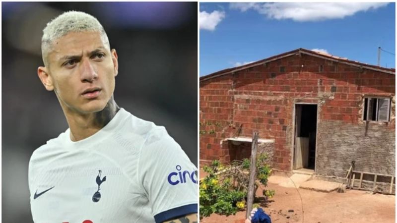 Richarlison financia reforma de casa de influenciador no RN após apelo nas redes sociais