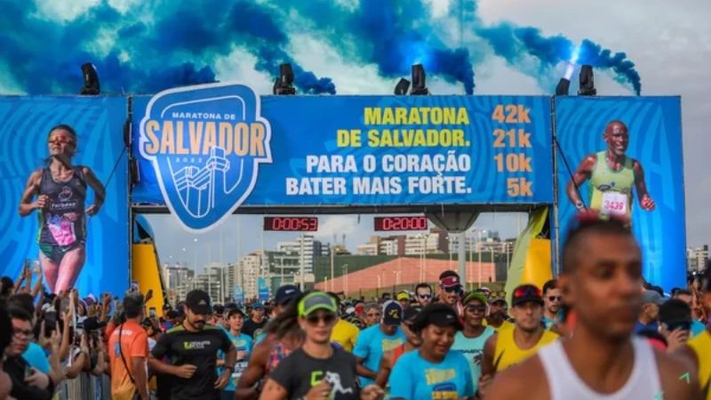 Salvador lança calendário esportivo com maratonas, triathlon e natação em mar aberto