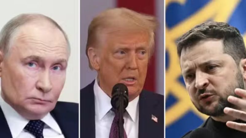 Trump compara encontro entre Putin e Zelensky a “óleo e vinagre” e revela impasse nas negociações de paz