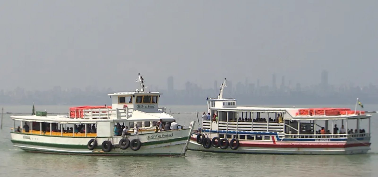 Travessia Salvador–Mar Grande permanece suspensa pelo segundo dia devido ao mau tempo