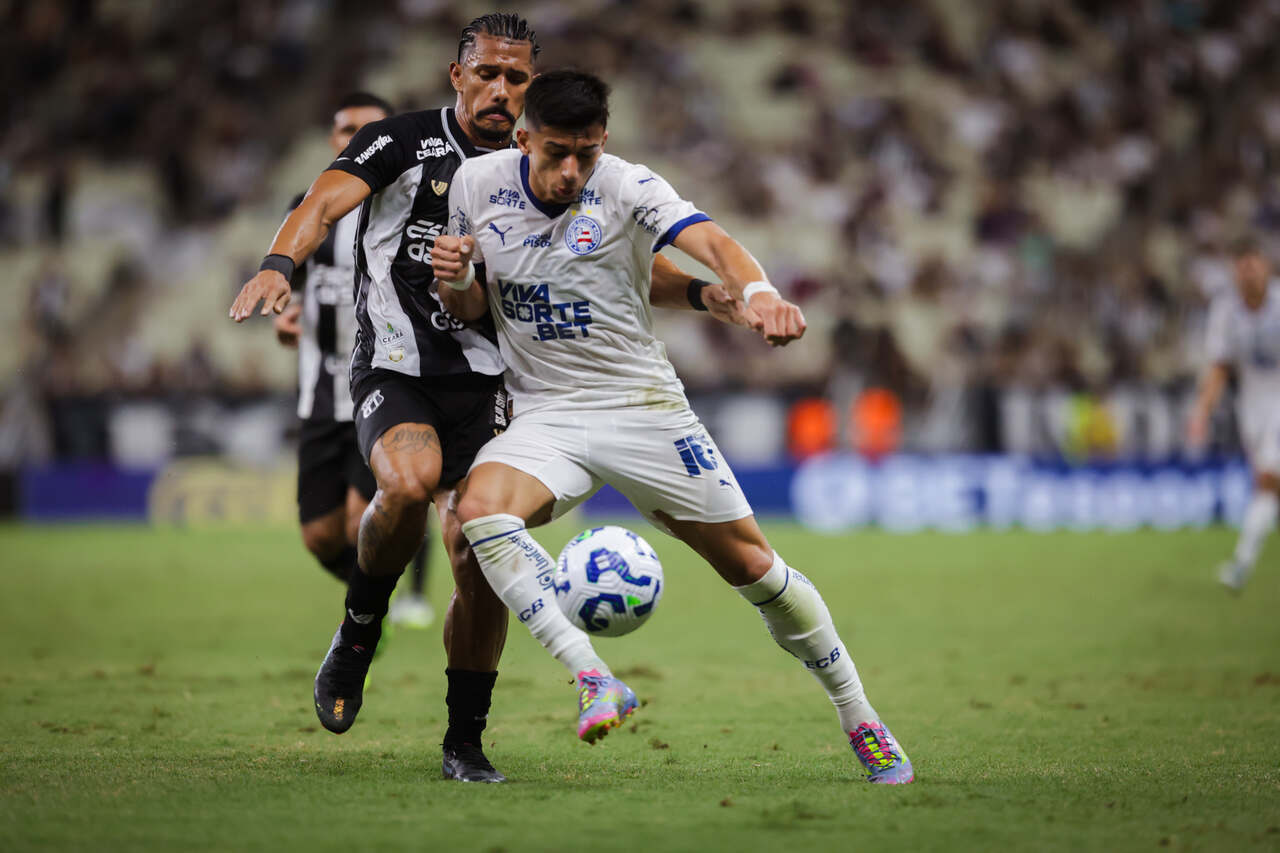 Bahia empata com o Ceará no Castelão em jogo equilibrado