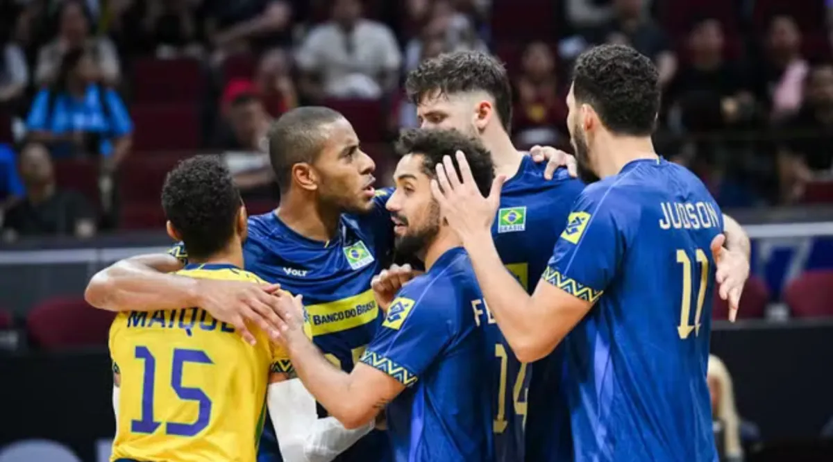 Mundial de Vôlei: Brasil vence a República Tcheca e fica perto das oitavas