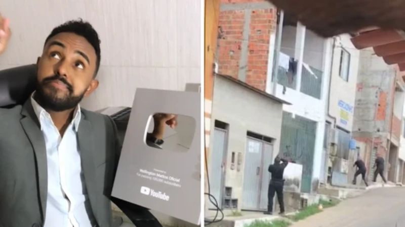 Youtuber é preso após confronto com a polícia e uso da família como escudo em Feira de Santana