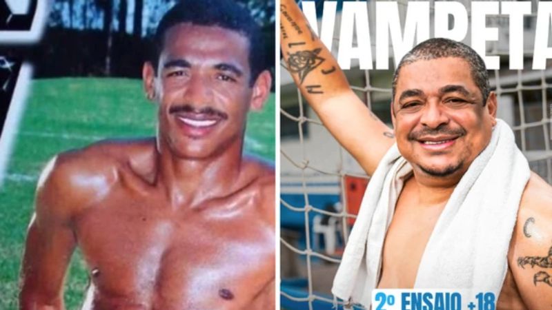 Vampeta anuncia novo ensaio sensual 26 anos após posar nu para revista