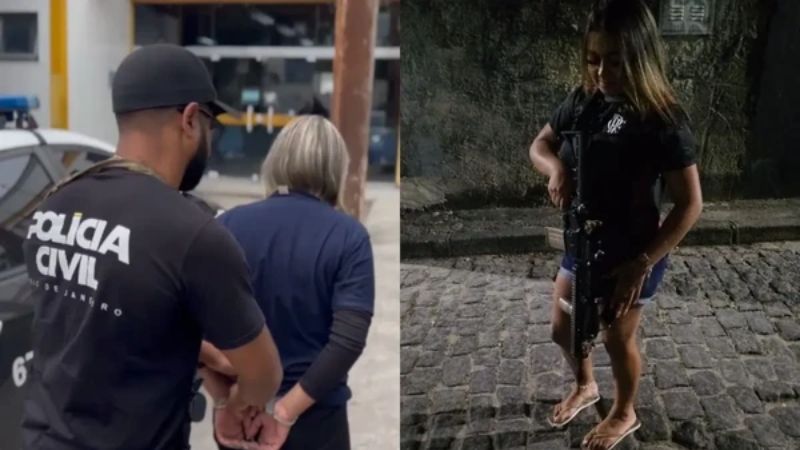 Graziele da Silva Ribeiro, a ‘Barbiezinha de Bangu’, é presa após três anos foragida por tráfico de drogas