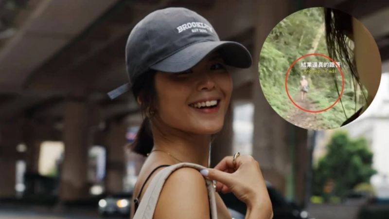 Influenciadora é abordada por homem nu durante trilha em Taiwan e vídeo viraliza nas redes