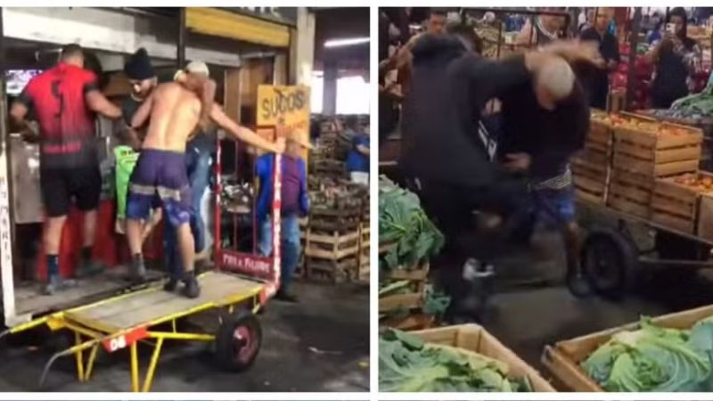 Vídeos de brigas na Ceasa viralizam e expõem rotina de tensão no maior centro de abastecimento do Rio