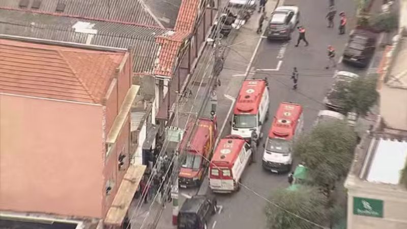 Explosão de gás provoca desabamento em restaurante do chef Henrique Fogaça no Centro de São Paulo