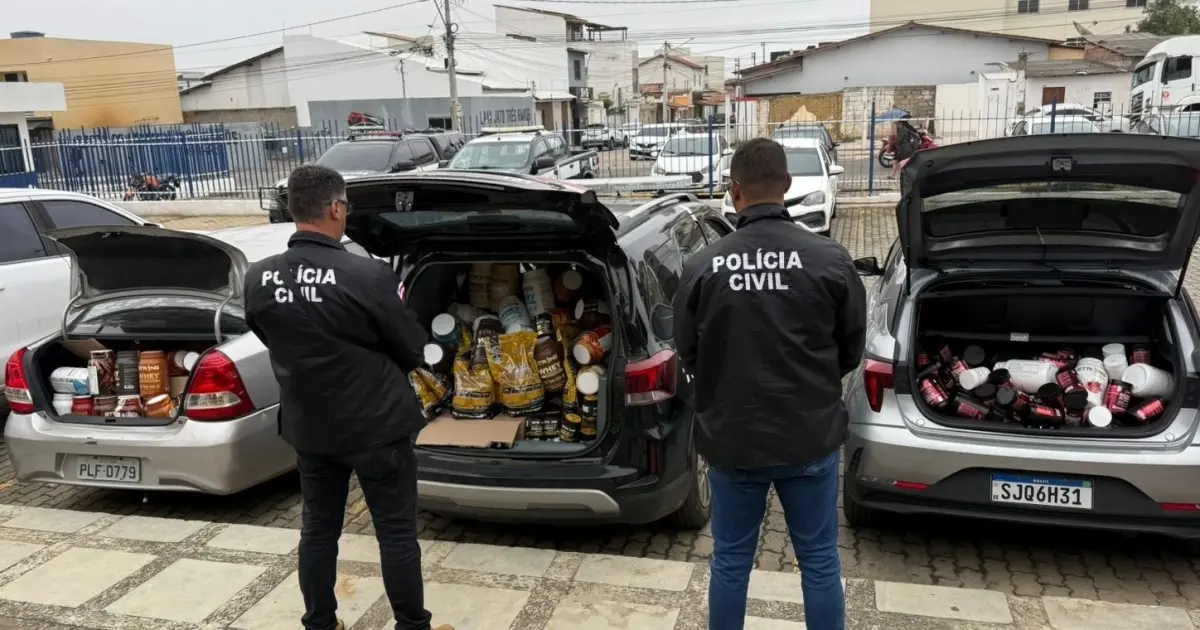 Polícia Civil desmonta esquema de fraude na venda de suplementos e apreende quase R$ 1 milhão na Bahia