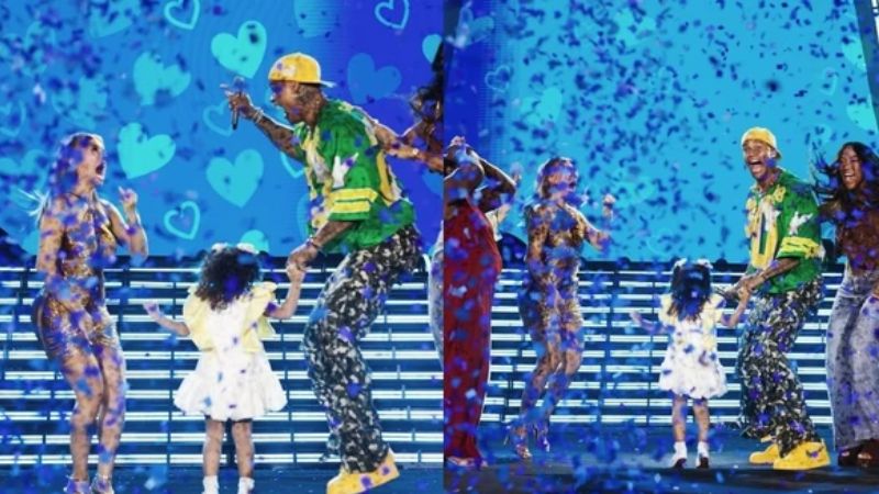 Lore Improta e Léo Santana anunciam chegada de Lorenzo durante gravação de DVD em Salvador