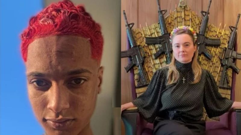 Oruam reage a foto de deputada em “trono” de fuzis: “Se eu postar é apologia ao crime”