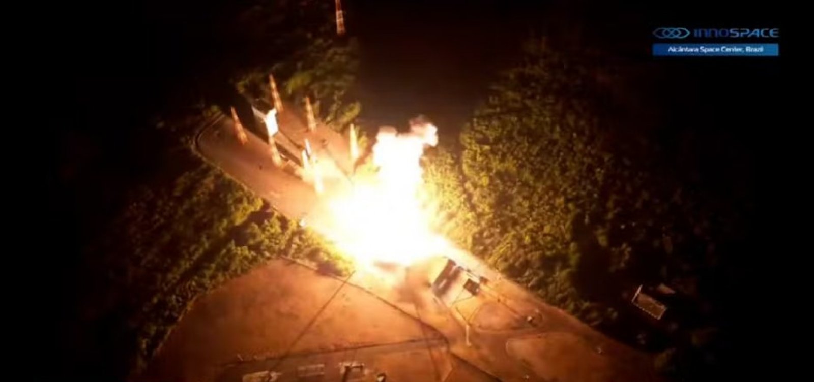 Foguete comercial lançado de Alcântara sofre falha e explode após decolagem no Maranhão