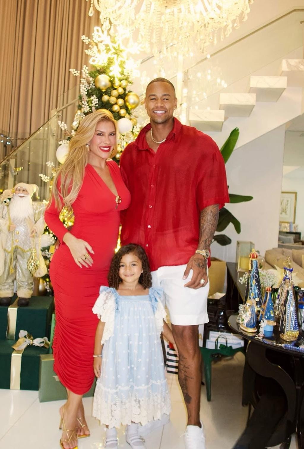 Pai coruja? Léo Santana brinca sobre o futuro da filha Liz, e Lore Improta responde