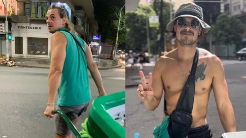 Daniel Erthal volta às ruas para vender cerveja no Réveillon de Copacabana