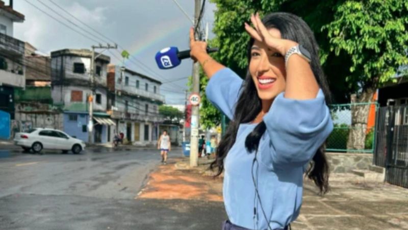 Repórter Tainá Reis se despede da Record com texto emocionante após demissão por justa causa