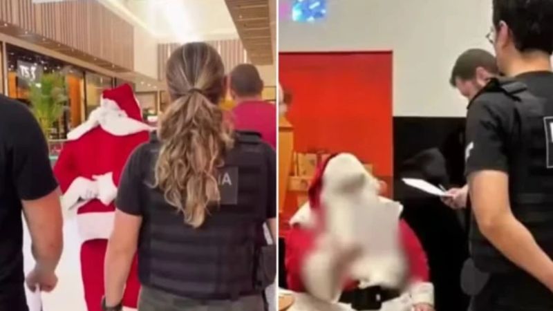 Papai Noel de shopping é preso por estupro de vulnerável em Lages (SC)