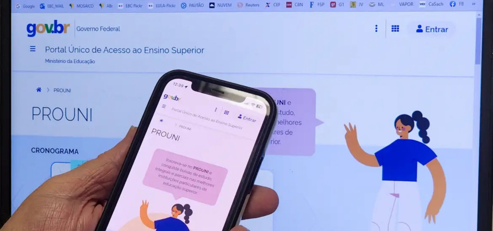 Inscrições para o Prouni 2026 têm início nesta segunda-feira