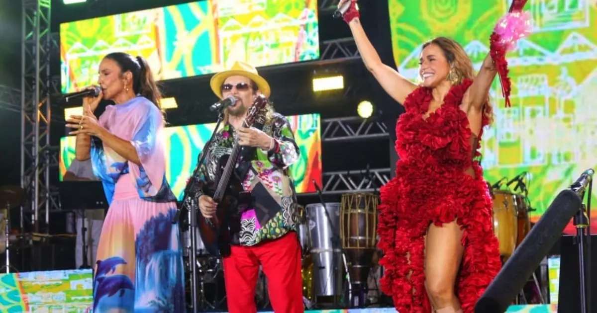 Daniela Mercury e Ivete Sangalo dão início ao Verão da Bahia 2026 no Farol da Barra