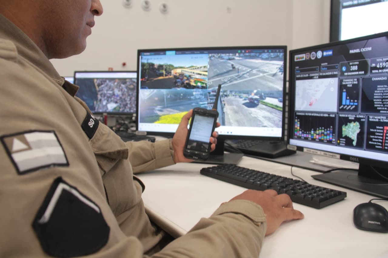 Reconhecimento Facial da SSP localiza 17 foragidos da Justiça na Bahia em apenas cinco dias de 2026