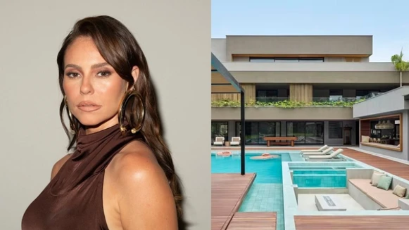 A mansão de Paolla Oliveira: arte, natureza e espiritualidade em 1,7 mil m²