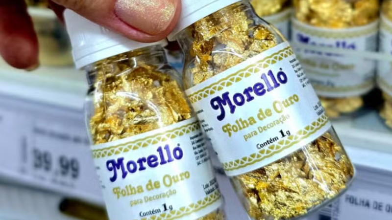 Anvisa suspende glitter culinário e folhas de ouro após identificar plástico em produtos