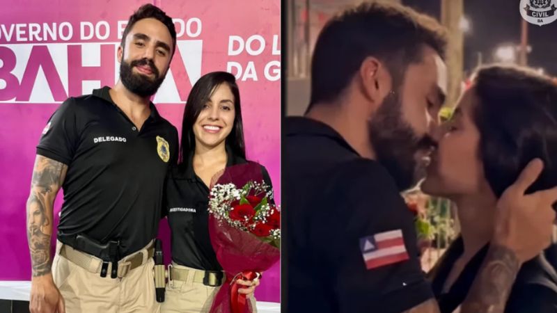 Delegado pede investigadora em casamento durante Festival Virada Salvador