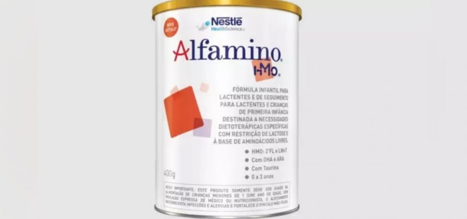 Anvisa determina recolhimento de lotes de fórmula infantil da Nestlé por excesso de nutrientes