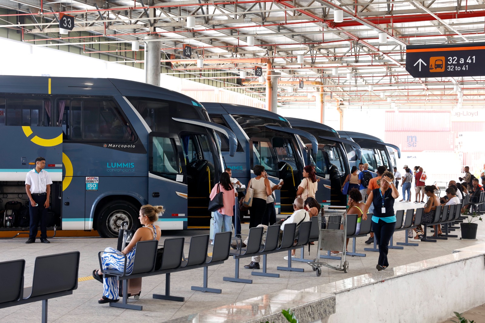 Nova Rodoviária da Bahia movimenta mais de 22 mil passageiros por dia e tem balanço positivo nas primeiras semanas