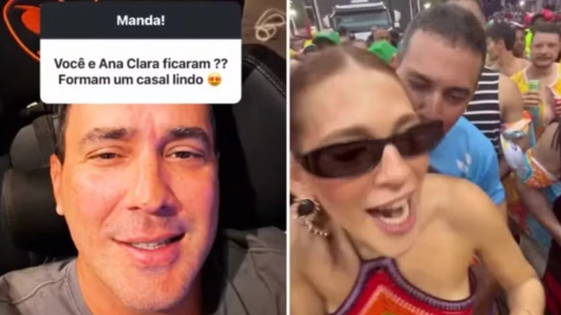 André Marques nega affair com Ana Clara e diz que relação é de amizade