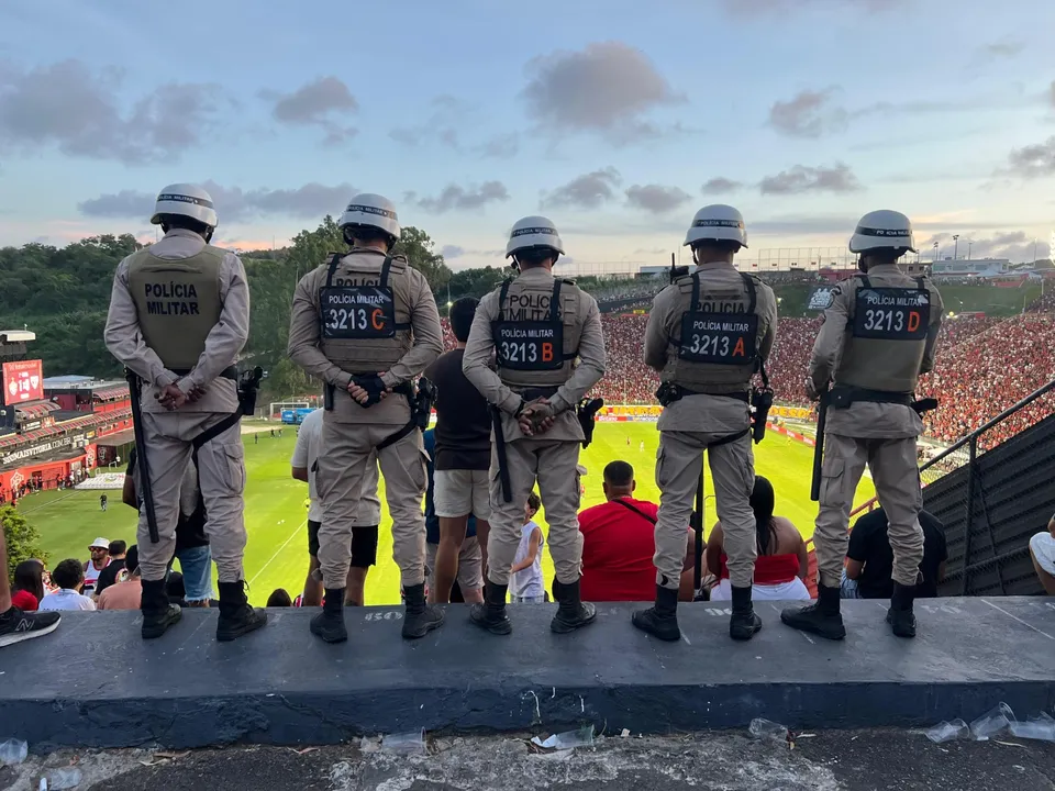 Vitória e Flamengo terão esquema reforçado de segurança no Barradão