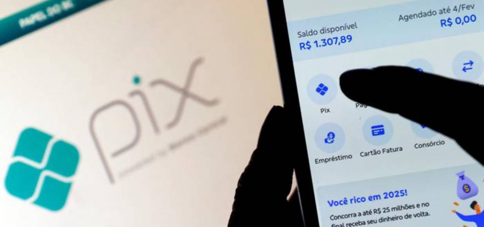 Caixa suspende serviços de Pix Saque e Pix Troco em lotéricas a partir desta segunda-feira